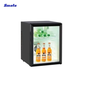 Vitrine en verre thermoélectrique silencieux de boisson de porte du mini réfrigérateur 32L