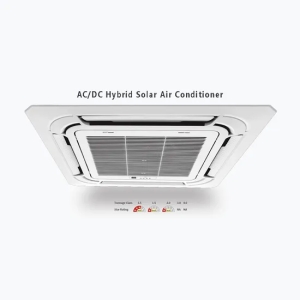 24000BTU DC 48v太阳能盒式空调吸顶式