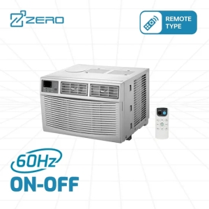 China fábrica 8000 BTU 50Hz / 60Hz control remoto aire acondicionado tipo ventana 0,75 toneladas 1,5 toneladas AC unidad