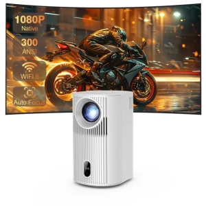 Cr51 1080P Mini 4K Projetor Sem Fio Móvel Inteligente Portátil Home Theater LED Projetor Holográfico Completo