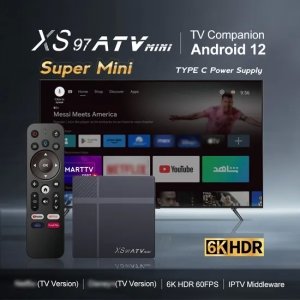 高性能Xs97 ATV迷你机顶盒与Android 12