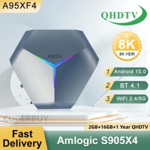 Android 10.0 A95xf4 Décodeur 2.0GHz Quad Core avec Qhdtv