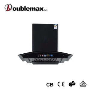 900mm Cruve Glass com Controle de Voz Função Inteligente Ai Portable Range Hood