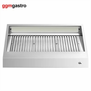 Equipo de cocina comercial restaurante suministros montado en la pared Acero inoxidable campana