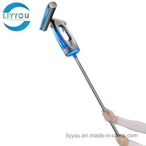 Limpiador de ventana y depurador de microfibra con kit de limpieza de vidrio extensible para ducha