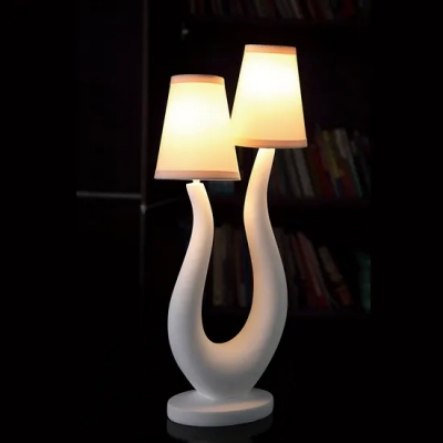 Lámpara de mesa moderna iluminación interior del estilo del LED para la lectura