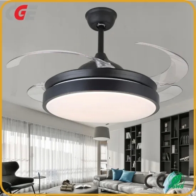 Ventilador de techo remoto para sala de estar Ventilador de techo de 42 pulgadas con luz