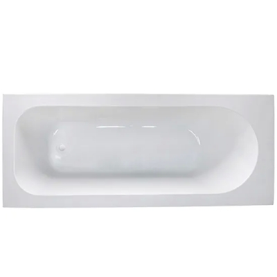 Bañera de acrílico simple popular y bañera de ABS