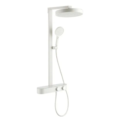 Douche de pluie aérienne de luxe et combiné de poche pour la mise à niveau de salle de bains