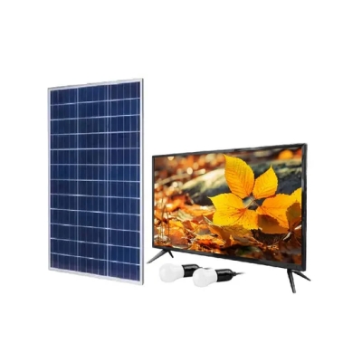 Solar LED TV 12V Inteligente HD/FHD DC Energia Televisão Recarregável 32 