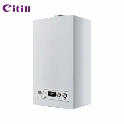 28kw Two Heat Exchanger Combi Boiler Manual Control CE Wall-Hung Gas Boiler