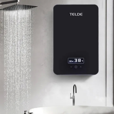 Calentador de agua eléctrico de calefacción rápida para duchas y baños