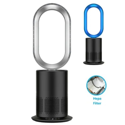 Ultra-Quiet 29 polegadas Bladesess Fan com purificação do ar HEPA