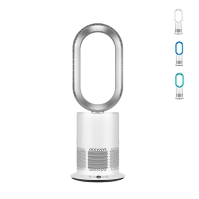 Ultra Quiet Bladesess Tower Fan com HEPA Air Cleaner