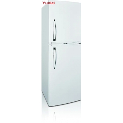 Yunlei-Refrigerador vendedor caliente del top-congelador del uso en el hogar del congelador de la puerta doble