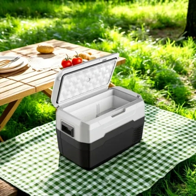Waycool Axr50 50L R134A/R600A compacto Mini refrigerador del coche para camiones y viajes por carretera y camping y al a