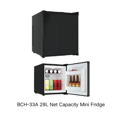 Mini refrigerador de enfriamiento eficiente Bch - 33A del refrigerador de la barra del refrigerador 28L con la entrada 1