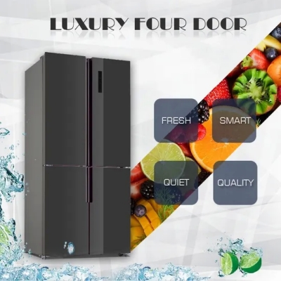 Bcd-585W Multi-Porta Refrigerador Inversor Compressor Frost Porta Cruzada Livre Refrigerador De Quatro Portas