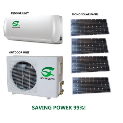 18000BTU 24000BTU Acdc con encendido/apagado rejilla DC inversor tipo solar aire acondicionado