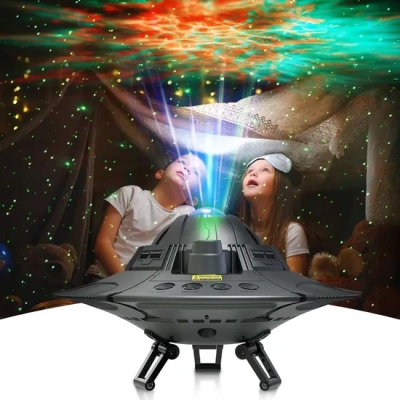 Proyector del universo de Stargaze con la lámpara giratoria 360 ° del efecto de la nebulosa