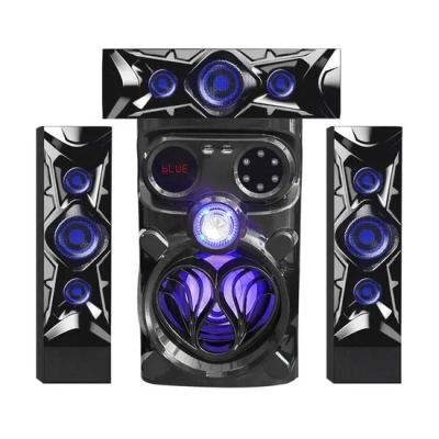 MX-980L de altavoz de cine en casa de sistema de sonido de madera