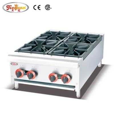 Venta al por mayor de gas quemador estufa 6 quemadores de cocina estándar aparato 4 quemadores