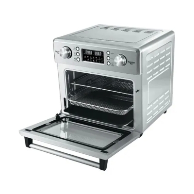 1700W 26L Grande Capacidade Inteligente Digital Óleo Livre De Aço Inoxidável Ar Quente Fritadeira Forno