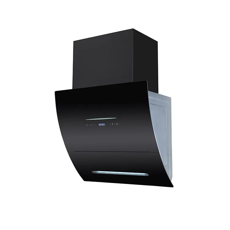 Range Hood Filter Modern Novel Design Mesh Range with Microwave Kitchen Hood Centrifugalfan Chimneyhood