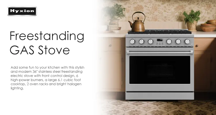 Manufacturer Freestanding Gas Stove with CSA