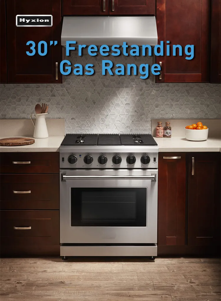 30inch 5 Burner Convections Fan Freestanding Gas Range Stove with CSA (LRG3001)