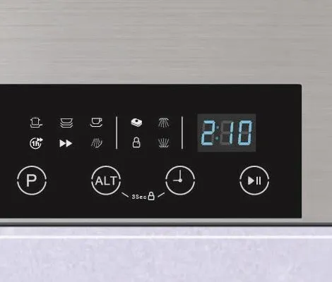 Home 14 Place Settings Stainless Steel Touch Control Built in Dishwasher