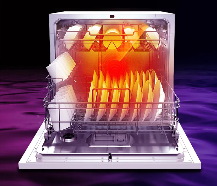 Black Stainless Steel Built in Dishwasher Factory in China