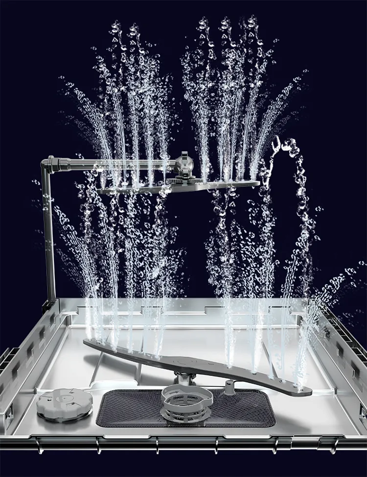 Black Stainless Steel Built in Dishwasher Factory in China