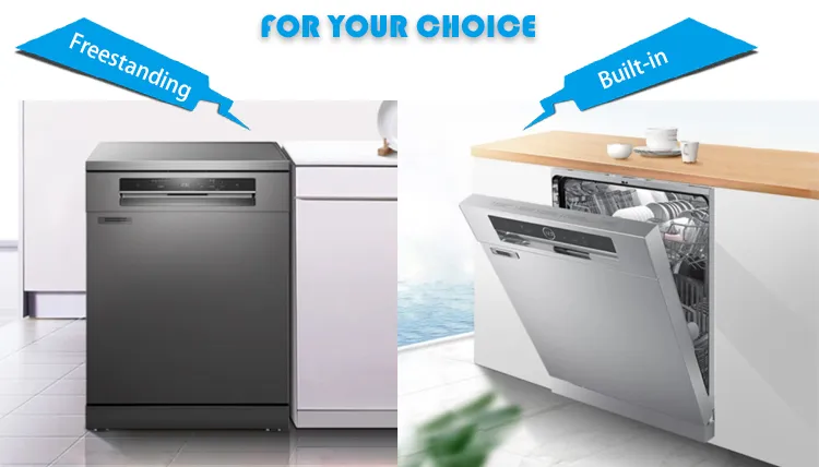 Black Stainless Steel Built in Dishwasher Factory in China