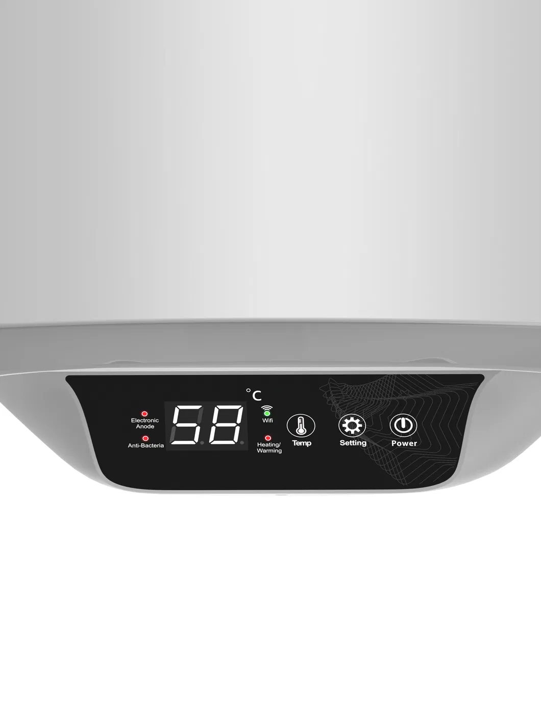 Top Outlet Electric Storage Water Heater, 30L 50L 80L 100L Customized