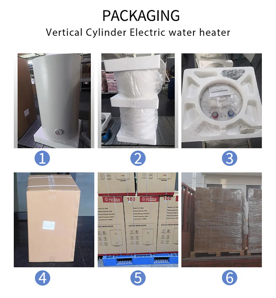 Bathing Factory Directly Sale Low MOQ Storage Tank Vertical Electric Water Heater