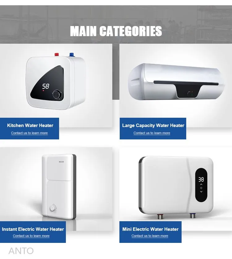 China Wall Mounted 30L 50L 80L 100L Safety Rectangular Electirc Storage Boiler Water Heater