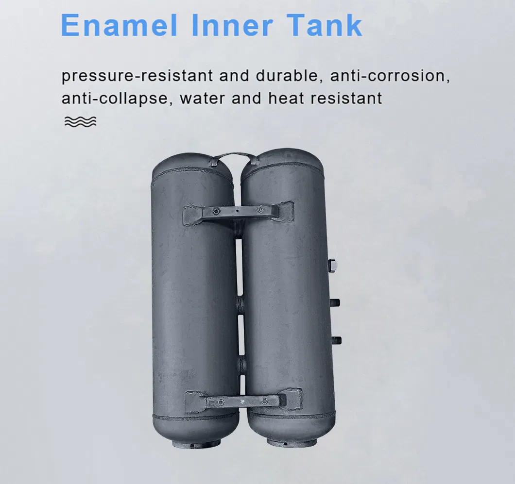Save Space Enmal Dual Tank Bathroom Electric Water Heater