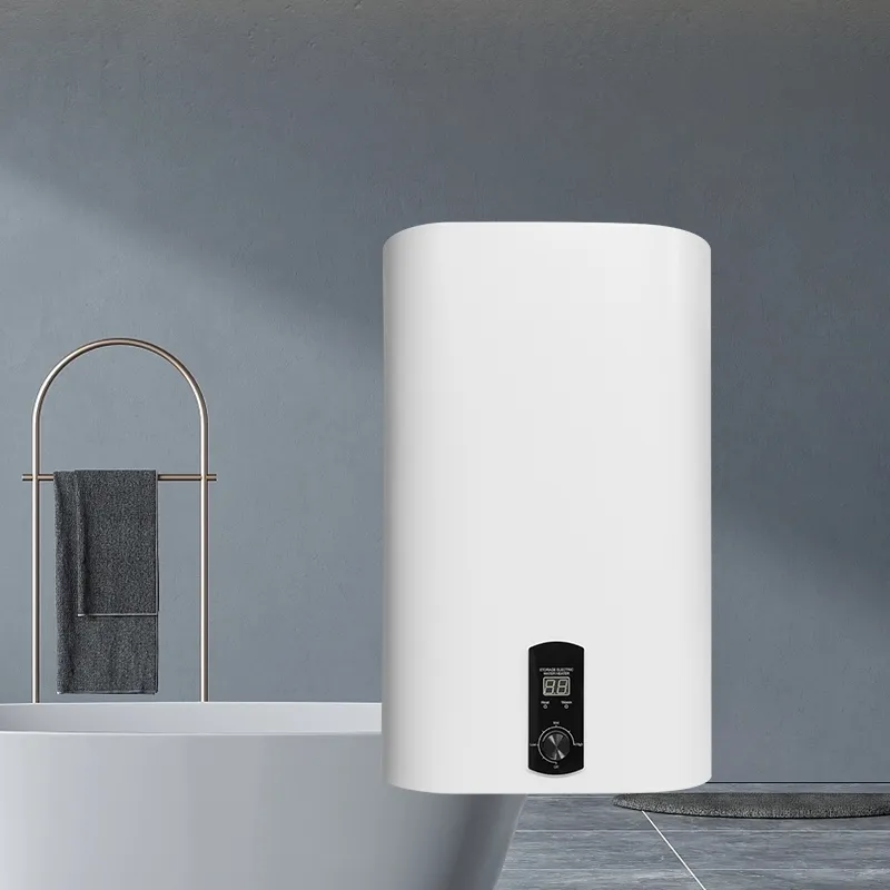 Save Space Enmal Dual Tank Bathroom Electric Water Heater