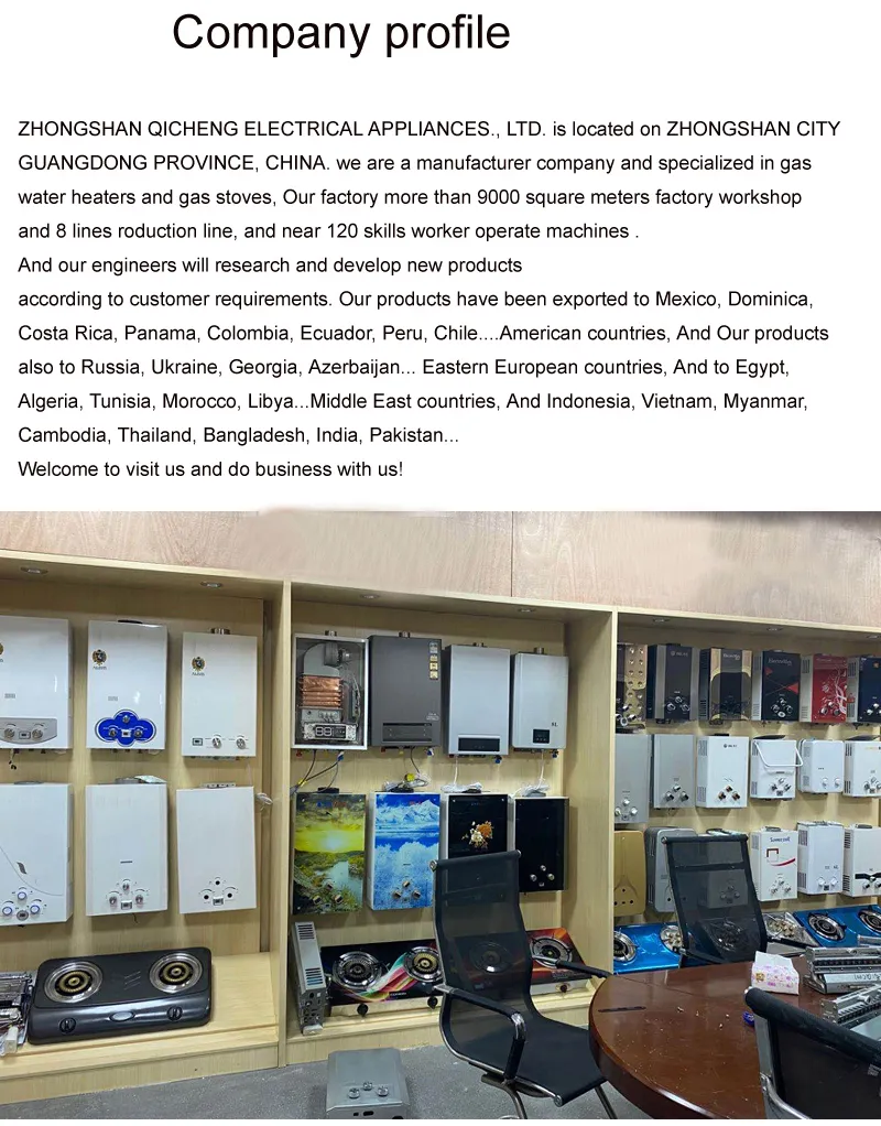 Temperature Maintaining Touch Screen Display Constant Temperature 12 Liter Gas Water Heater