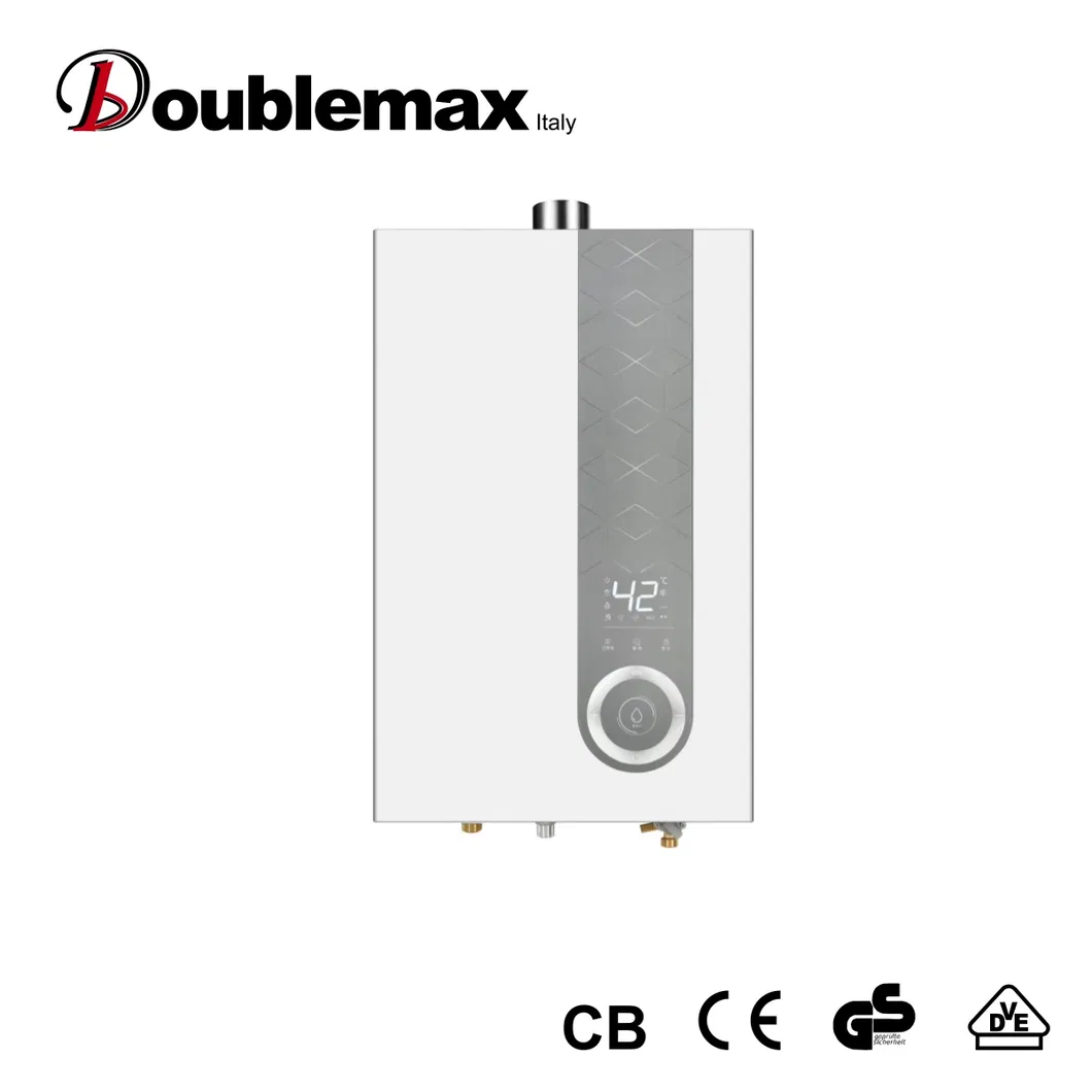 20L with LCD Display Touch Control Condensing Type Gas Water Heater