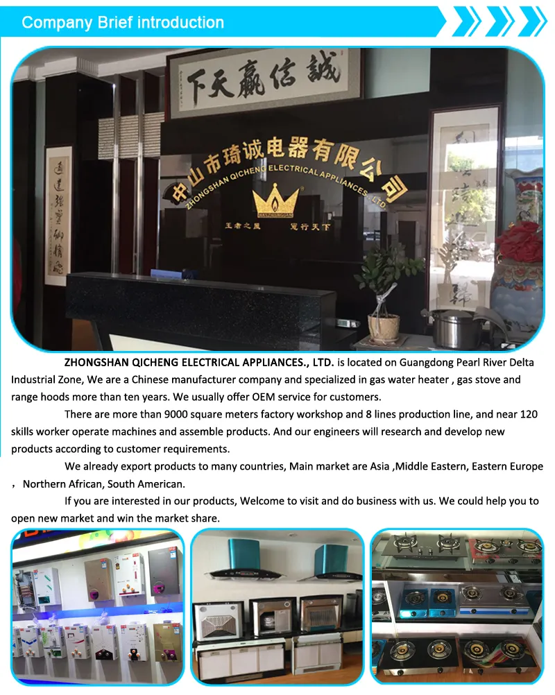 Newly Designed Bathroom 13-Liter LPG Instant Gas Water Heater