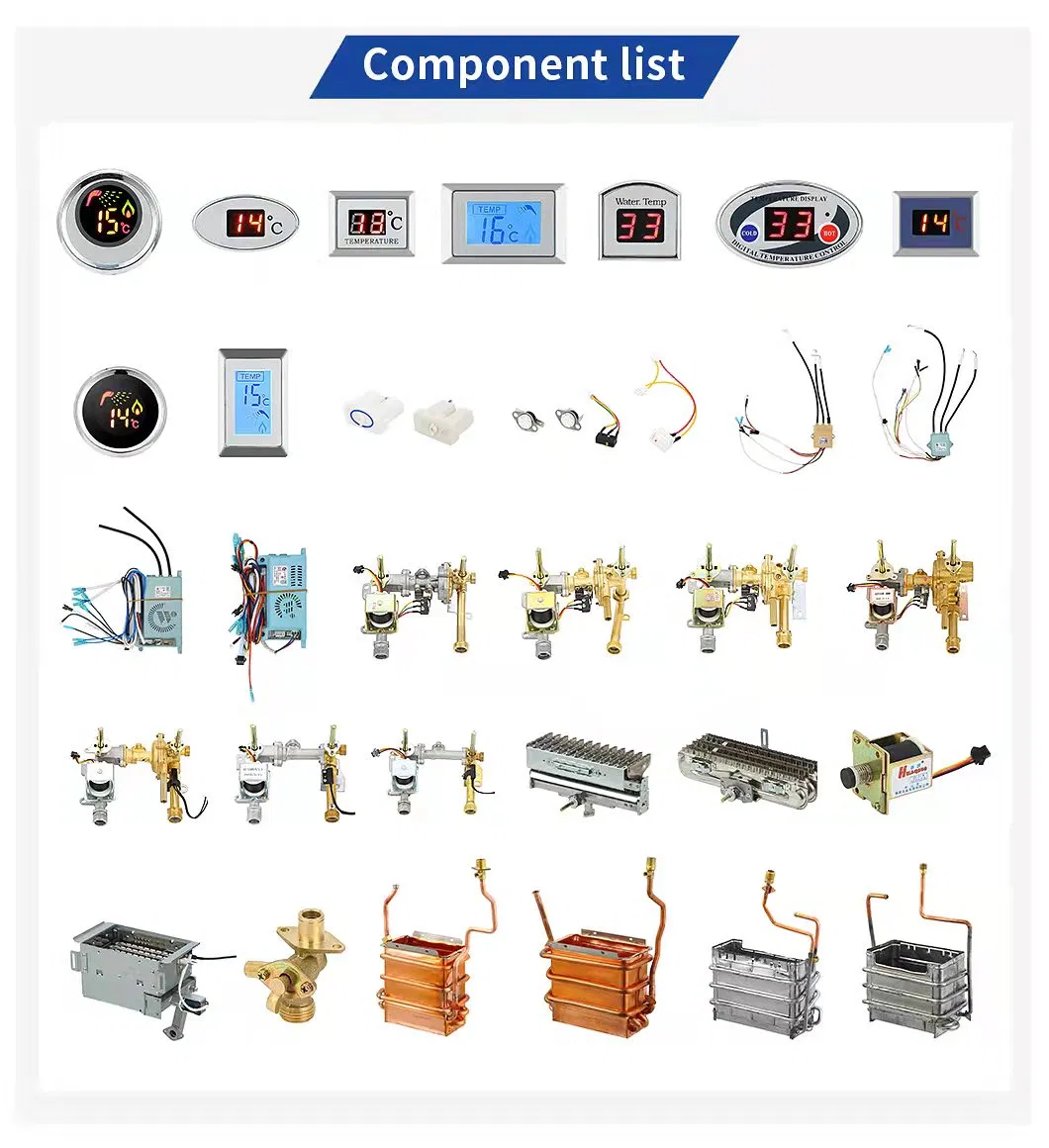 Energy-Efficient Natural Gas Tankless Water Heater with Safety Features