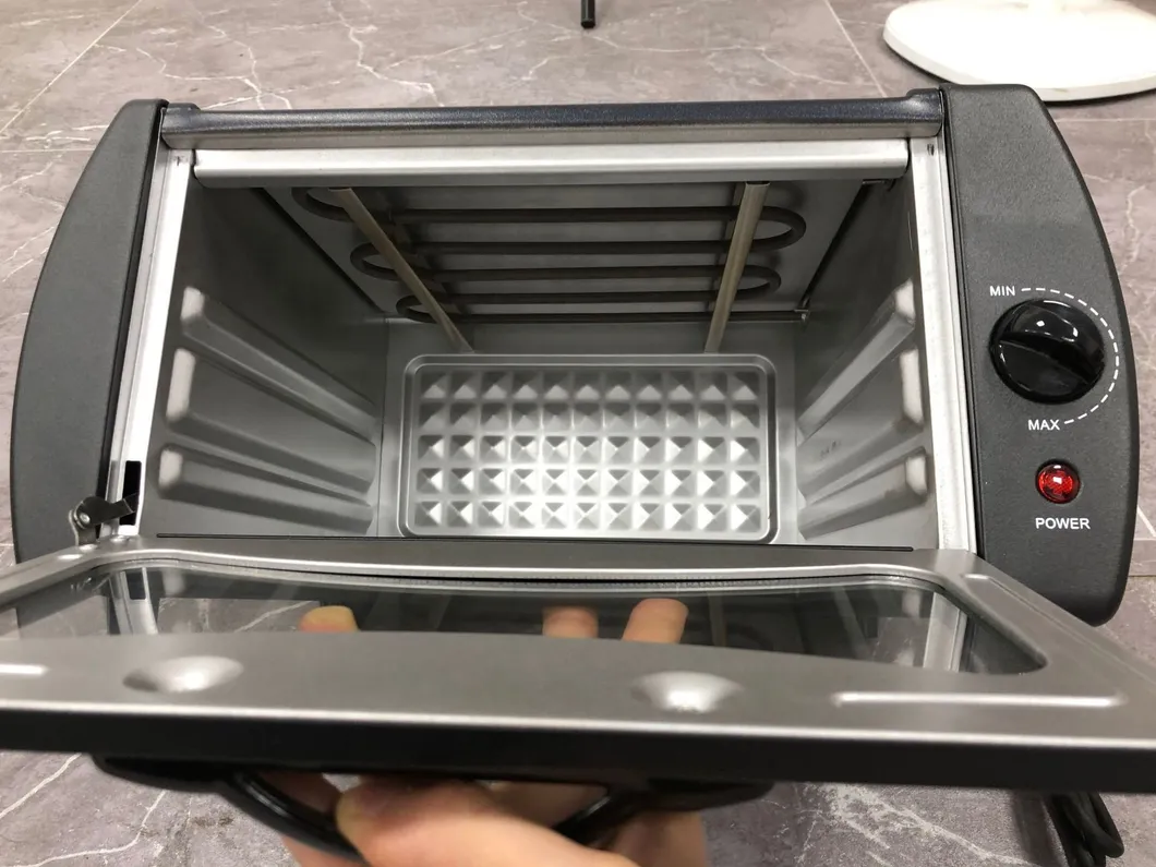 Indoor Easy Bake Combo Non-Stick Griddle Hot Plate Mini Tandoor Pizza Oven