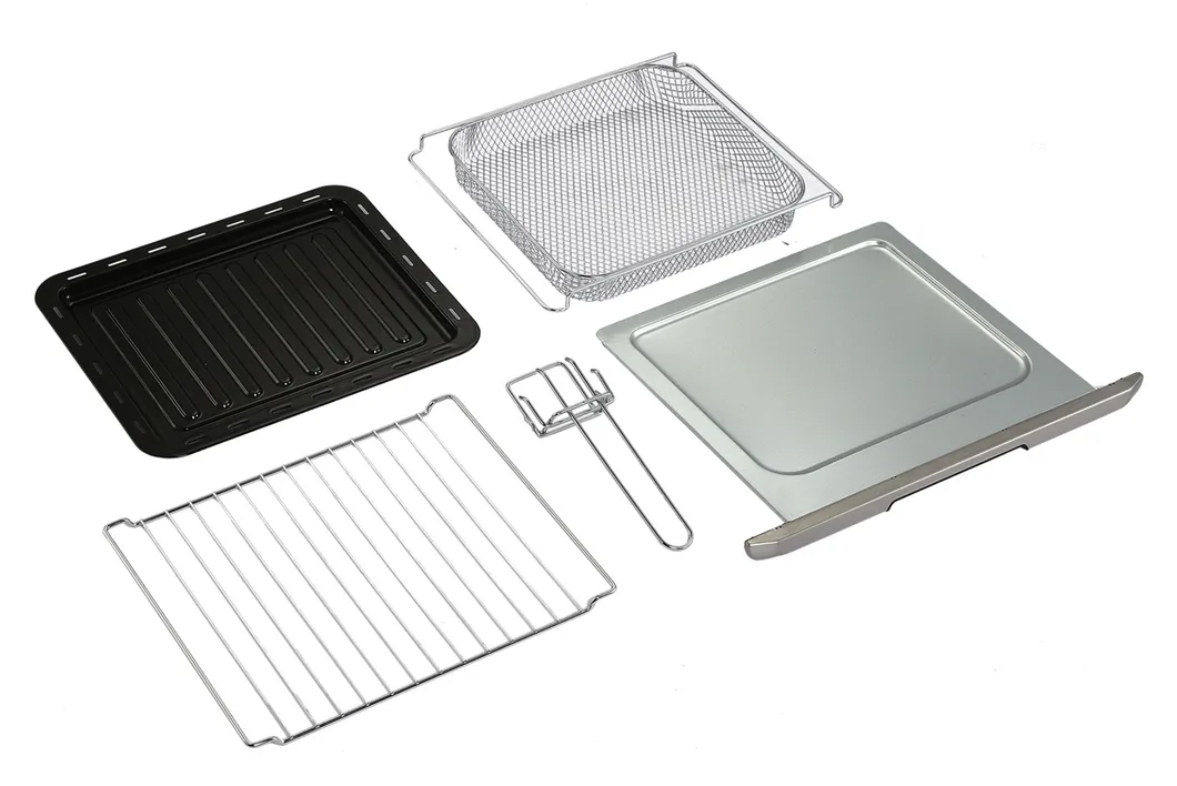 Large Stainless Steel 1700W Electric Air Fryer Oven Multi-Function Convection Airfryer