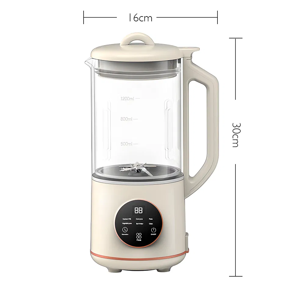 Best Selling 1.2L Creamy White Portable Multi-Function Soy Milk Blender