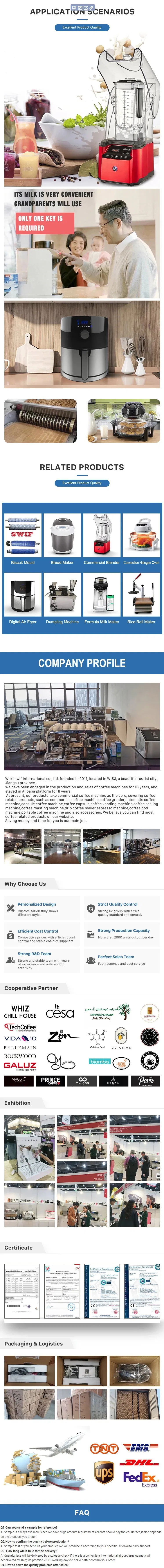 High Powered Professional Blender Strong Heavy Duty Smoothie Milkshake Commercial Blender