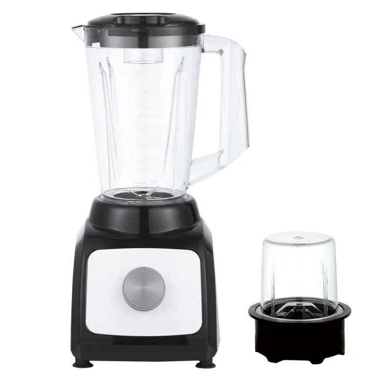 2 in 1 Home Appliance 3 Speeds High Quality Juice Blender 1.5L Plastic Big Jar Food Blender