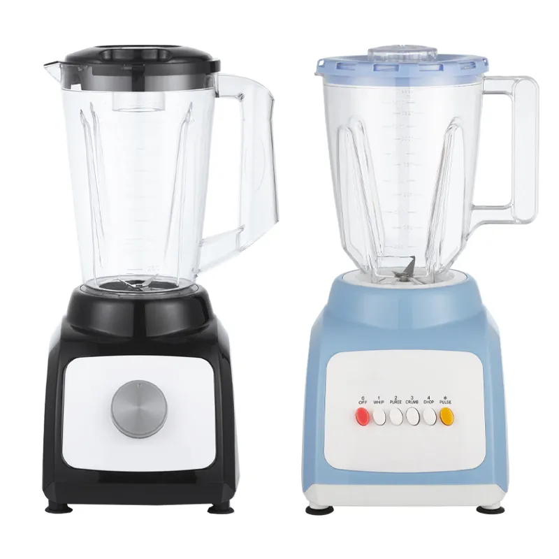 2 in 1 Home Appliance 3 Speeds High Quality Juice Blender 1.5L Plastic Big Jar Food Blender