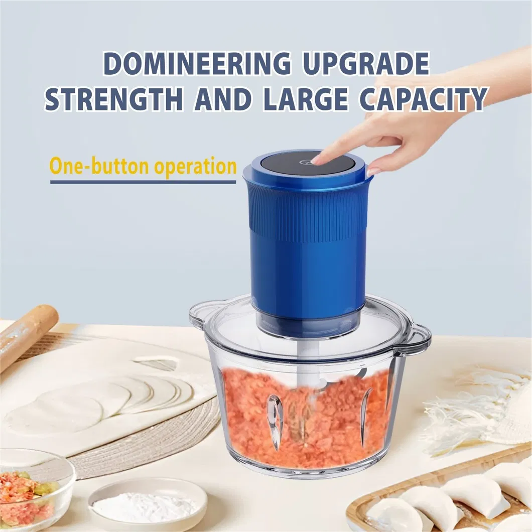 220V Electric Food Processor Blender Chopper